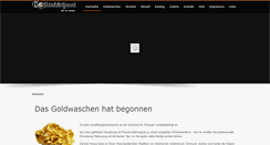 Desktop Screenshot of goldsuche-thueringen.de