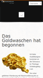 Mobile Screenshot of goldsuche-thueringen.de